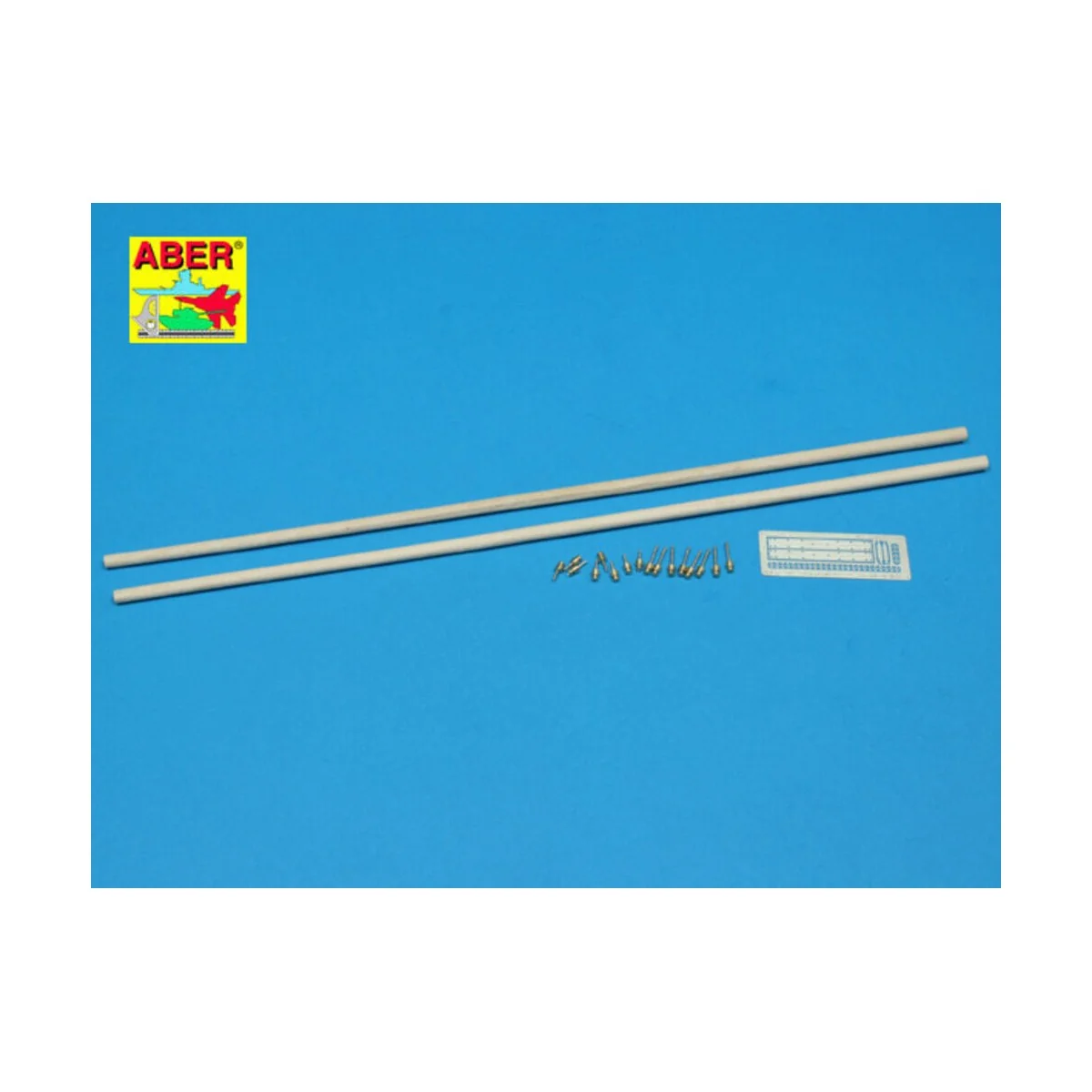 Telegraph-pillar set for 1 cross bar with 8 insulators, 1/35 - Aber...