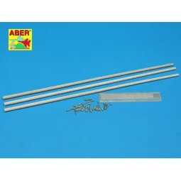Telegraph-pillar set for 2 cross bar with 16 insulators, 1/35 - Abe... 2