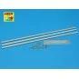 Telegraph-pillar set for 2 cross bar with 16 insulators, 1/35 - Abe...