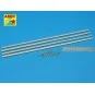 Telegraph-double pillar set for 4 cross bar with 8 insulators, 1/35...