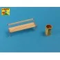 Bench type C & waste basket, 1/35 - Aber Models 35D-18
