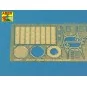 Bench type C & waste basket, 1/35 - Aber Models 35D-18