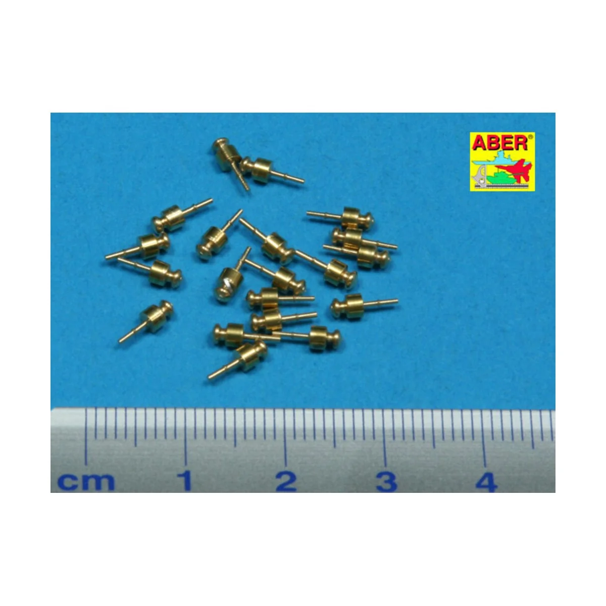 Set with 20 short foot insulators, 1/35 - Aber Models 35D-32