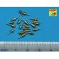 Set with 20 short foot insulators, 1/35 - Aber Models 35D-32