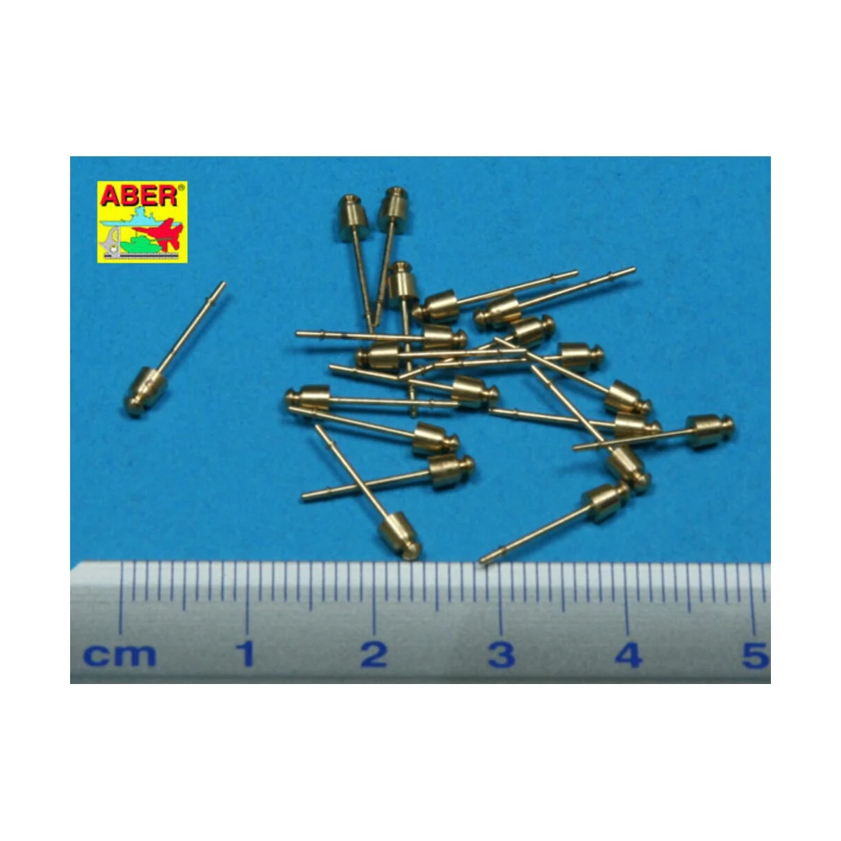 Set with 20 long foot insulators, 1/35 - Aber Models 35D-34