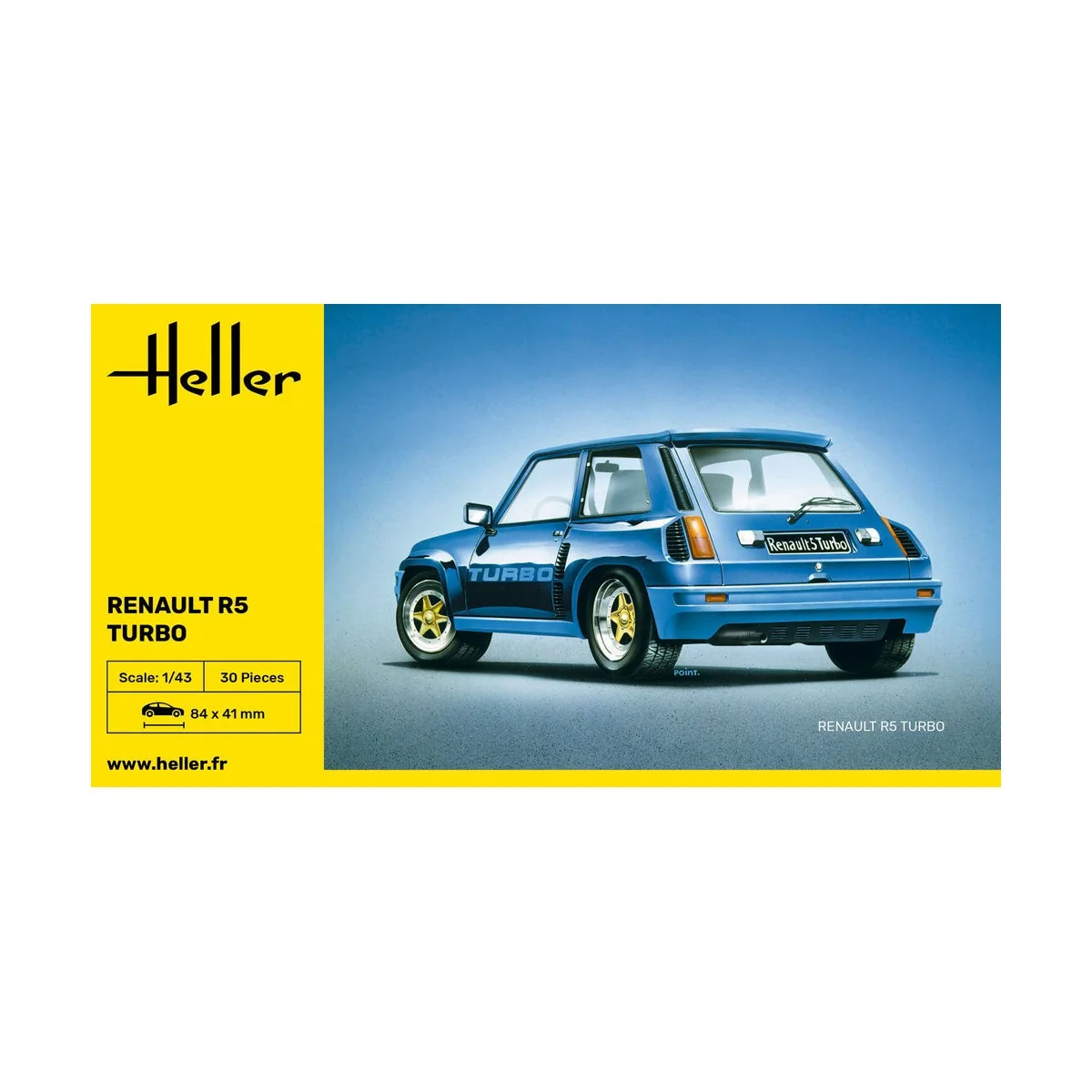 Renault R5 Turbo, 1/43 - Heller 80150