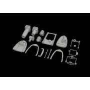 F-6D cameras 1/48 for EDUARD, 1/48 - Eduard Accessories 648599