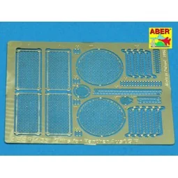 Grilles for Panther, Ausf. G/F, 1/35 - Aber Models 35G02 2