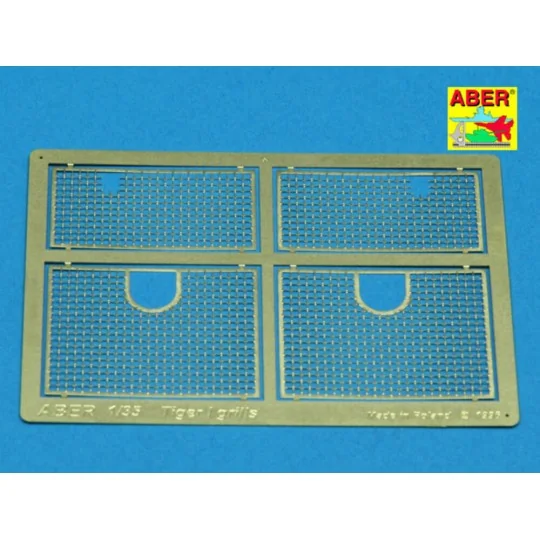 Grilles for Tiger I, 1/35 - Aber Models 35G03