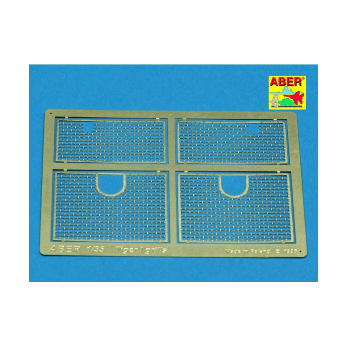 Grilles for Tiger I, 1/35 - Aber Models 35G03