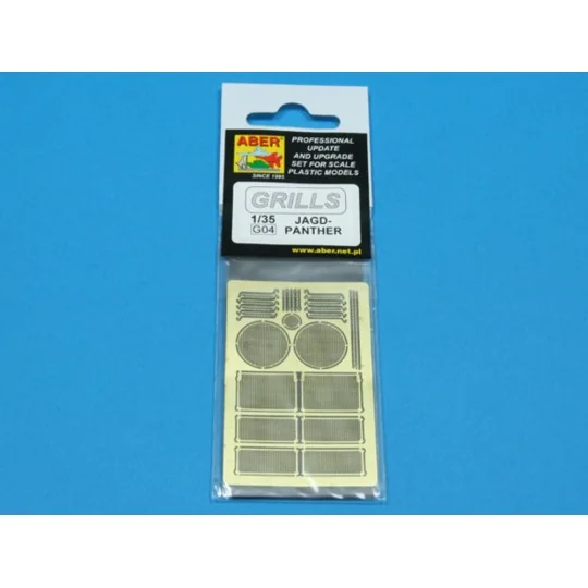 Grilles for Jagdpanther, 1/35 - Aber Models 35G04