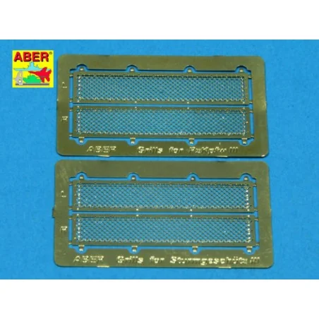 Grilles for Pz.Kpfw. III & Stug III, 1/35 - Aber Models 35G05