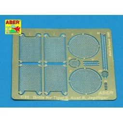 Grilles for King Tiger / Jagdtiger, 1/35 - Aber Models 35G06 2