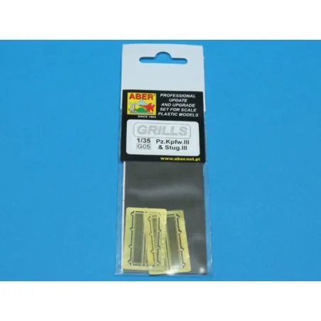 Grilles for Pz.Kpfw. III & Stug III, 1/35 - Aber Models 35G05