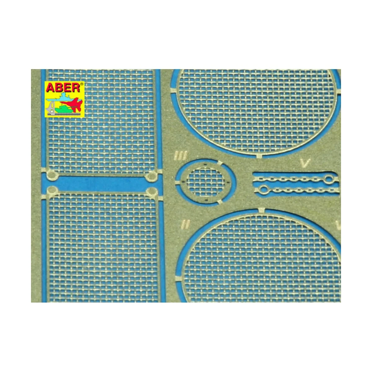 Grilles for King Tiger / Jagdtiger, 1/35 - Aber Models 35G06