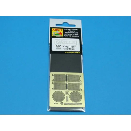 Grilles for King Tiger / Jagdtiger, 1/35 - Aber Models 35G06