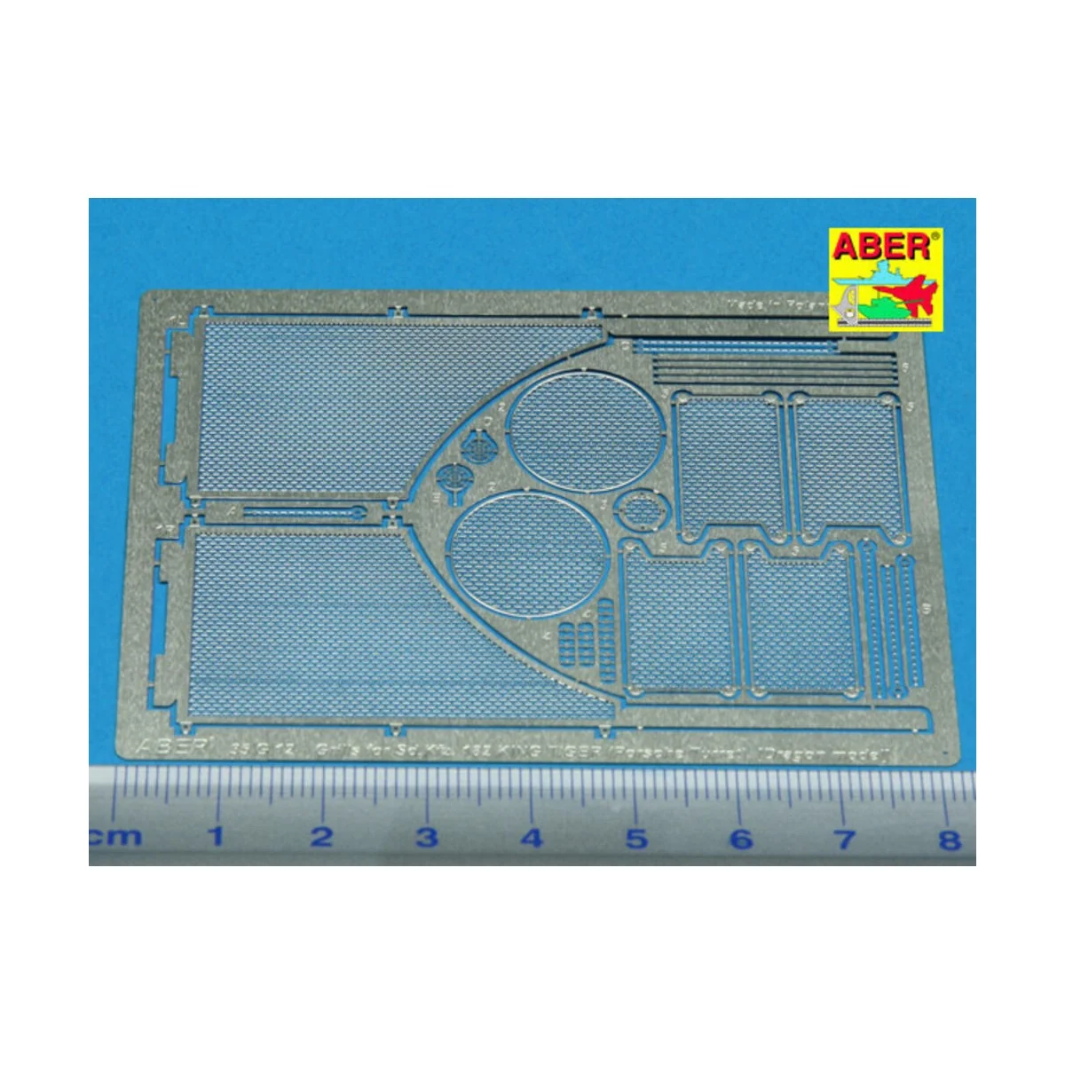 Grilles for Sd.Kfz.182 King Tiger (Porshe turret), 1/35 - Aber Mode...