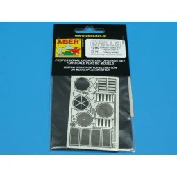 Grilles for Sd.Kfz. 171 Panther, Ausf G-late model, 1/35 - Aber Mod...