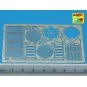 Grilles for Sd.Kfz. 171 Panther, Ausf G-late model, 1/35 - Aber Mod...