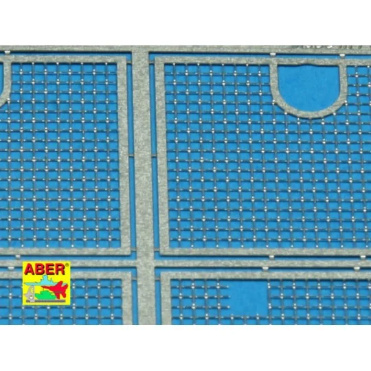 Grilles for Sd.Kfz. 181 Tiger I, 1/35 - Aber Models 35G15