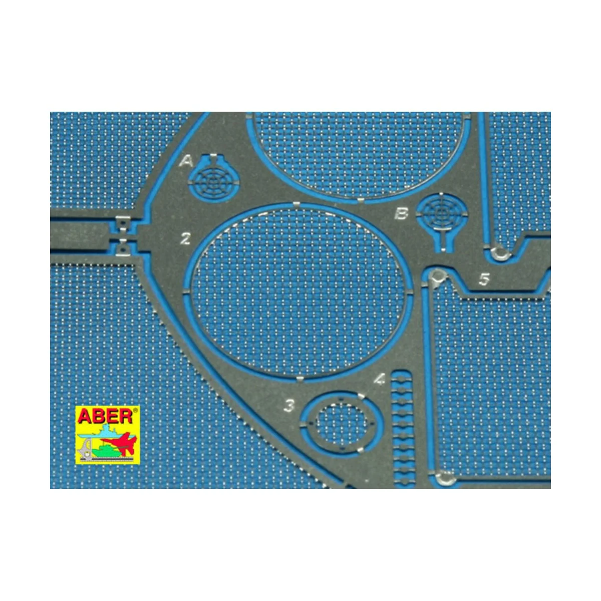 Grilles for Sd.Kfz. 182 King Tiger (Henshel Turret), 1/35 - Aber Mo...