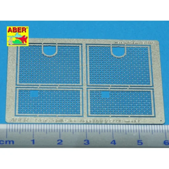 Grilles for Sd.Kfz. 181 Tiger I, 1/35 - Aber Models 35G15