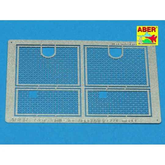 Grilles for Sd.Kfz. 181 Tiger I, 1/35 - Aber Models 35G15