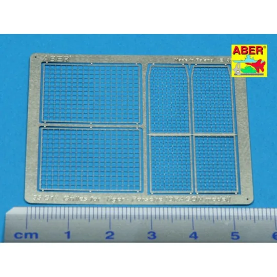 Grilles for Tiger Porshe, 1/35 - Aber Models 35G17