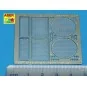 Grilles for Jagdpanther Ausf.G1 early, 1/35 - Aber Models 35G21