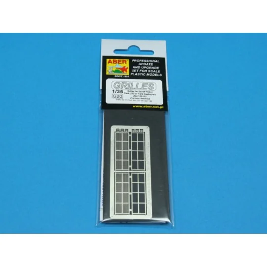 Grilles for JS-2 or JSU-122/152, 1/35 - Aber Models 35G20