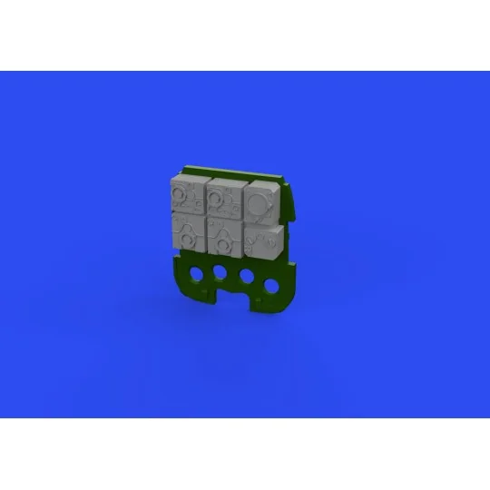 Bf 110C/D radio equipment for Eduard, 1/48 - Eduard Accessories 648602