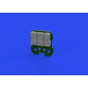 Bf 110C/D radio equipment for Eduard, 1/48 - Eduard Accessories 648602