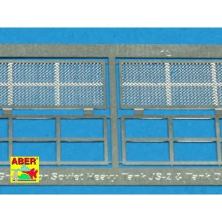 Grilles for JS-2 or JSU-122/152, 1/35 - Aber Models 35G20