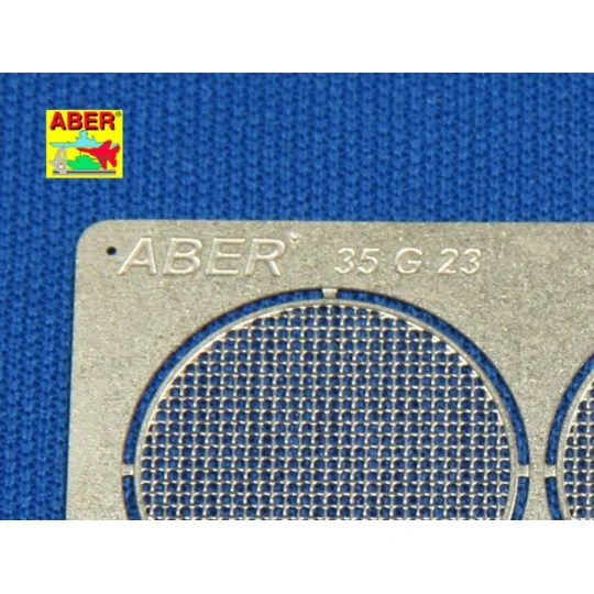Grilles for German Geschützwagen Tiger für17 cm Kanone, 1/35 - Aber...