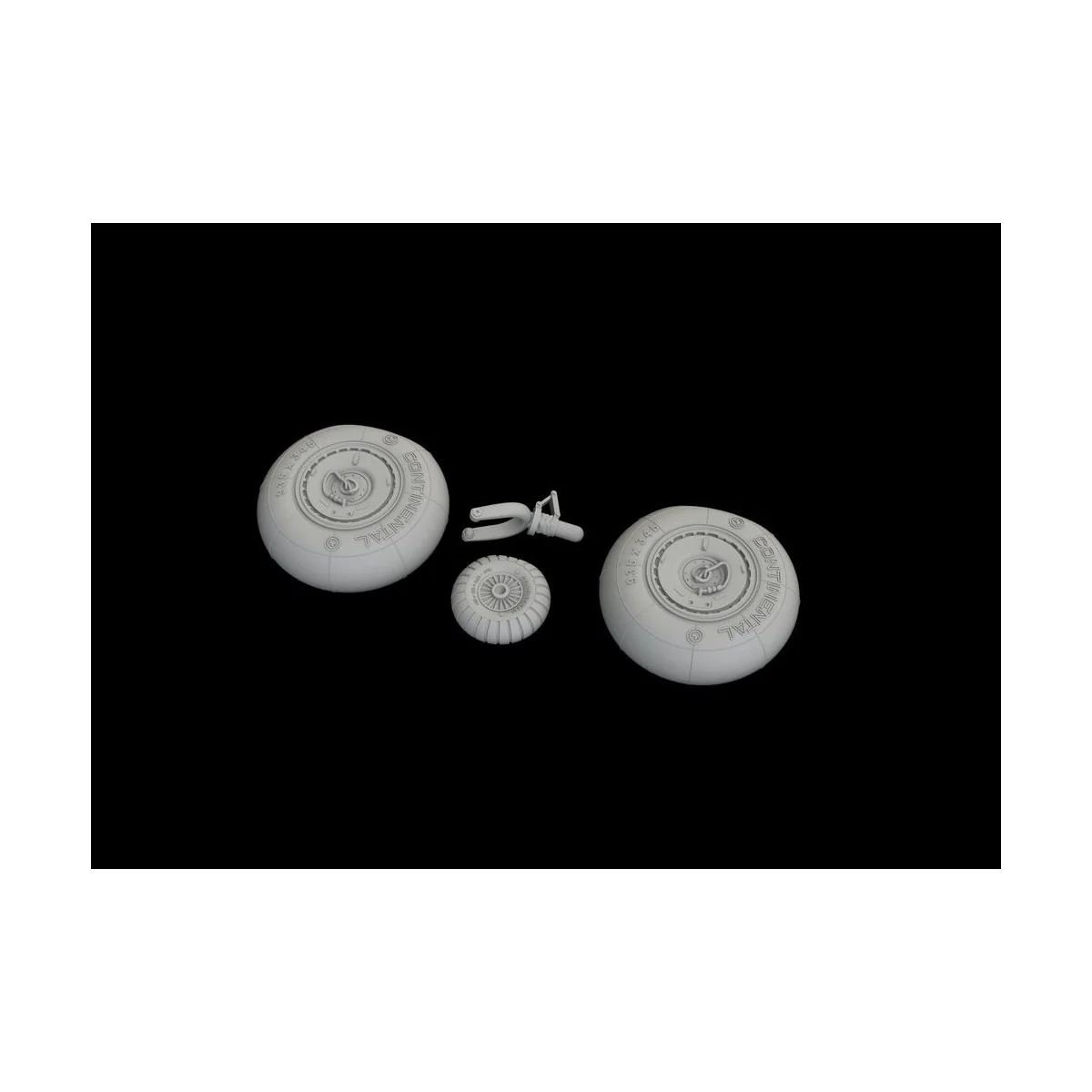 Bf 110G wheels for Eduard, 1/48 - Eduard Accessories 648603