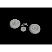 Bf 110G wheels for Eduard - Eduard Accessories 648603