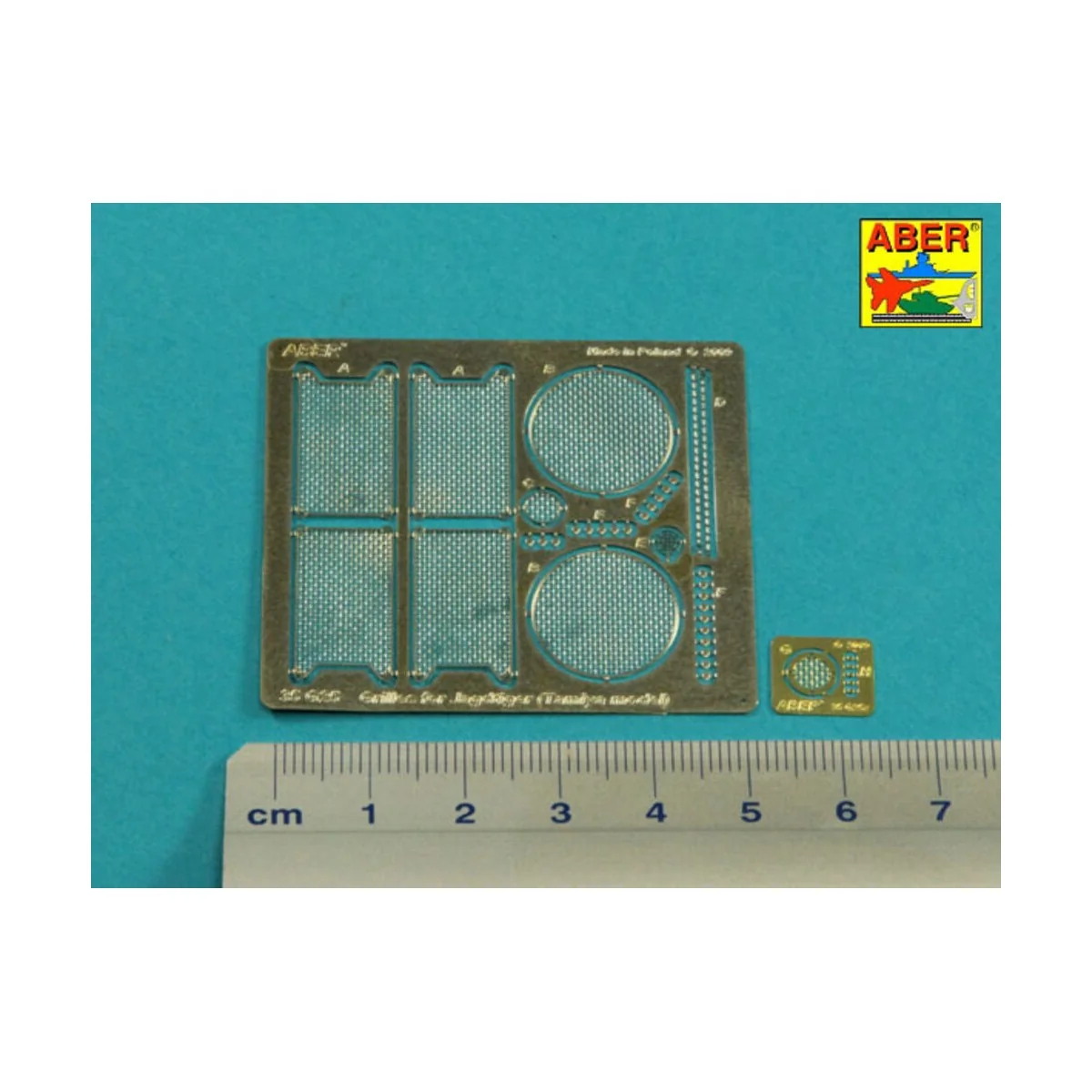 Grilles for Sd.Kfz.186 Jagdtiger, 1/35 - Aber Models 35G25