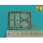 Grilles for Sd.Kfz.186 Jagdtiger, 1/35 - Aber Models 35G25