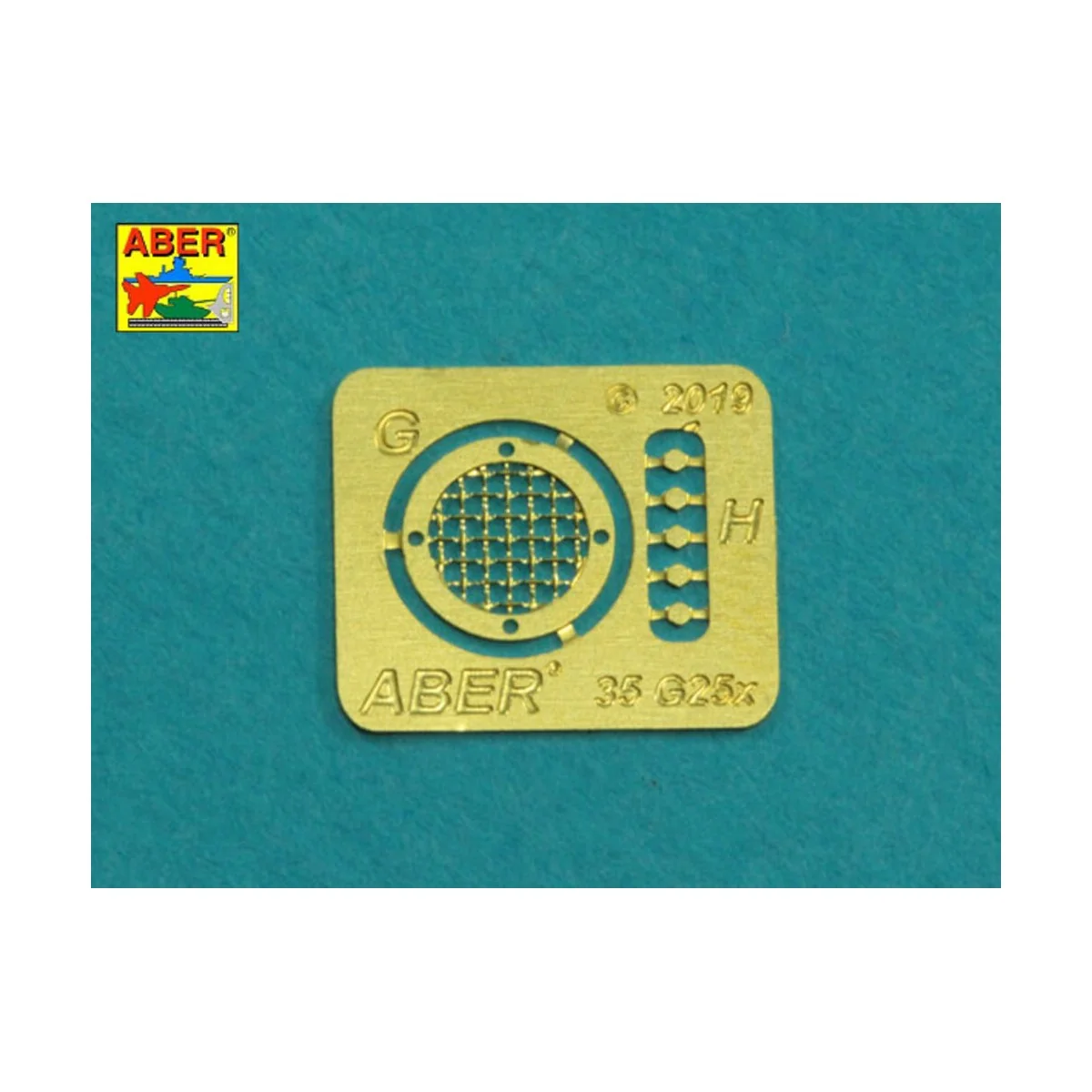 Grilles for Sd.Kfz.186 Jagdtiger, 1/35 - Aber Models 35G25
