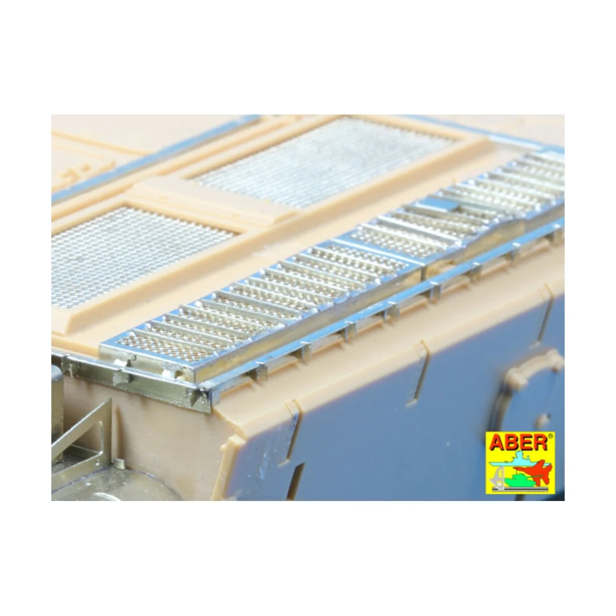 Grilles for Russian tank T-55 also Tiran 5, 1/35 - Aber Models 35G28