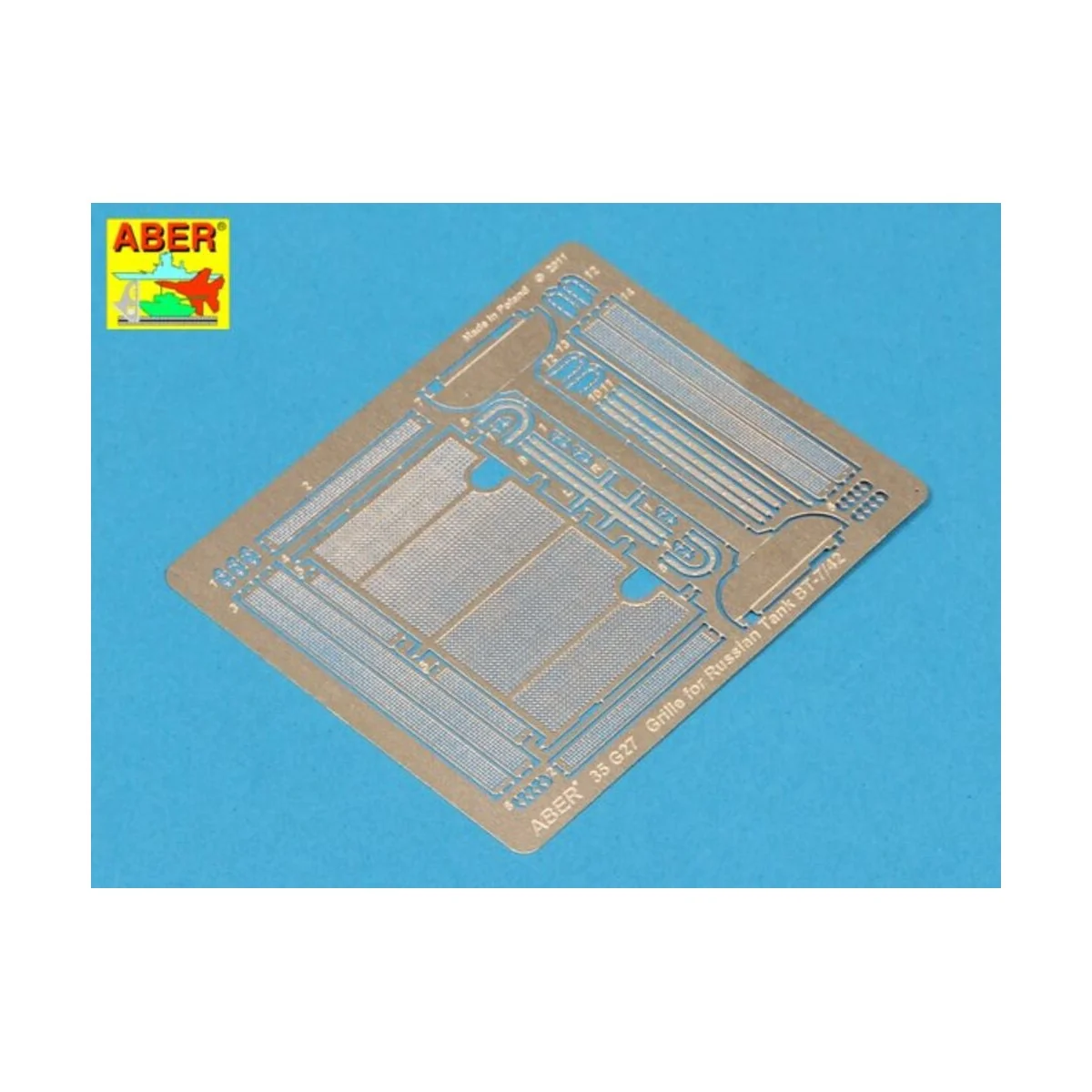 Grilles for BT-7 or BT-42, 1/35 - Aber Models 35G27