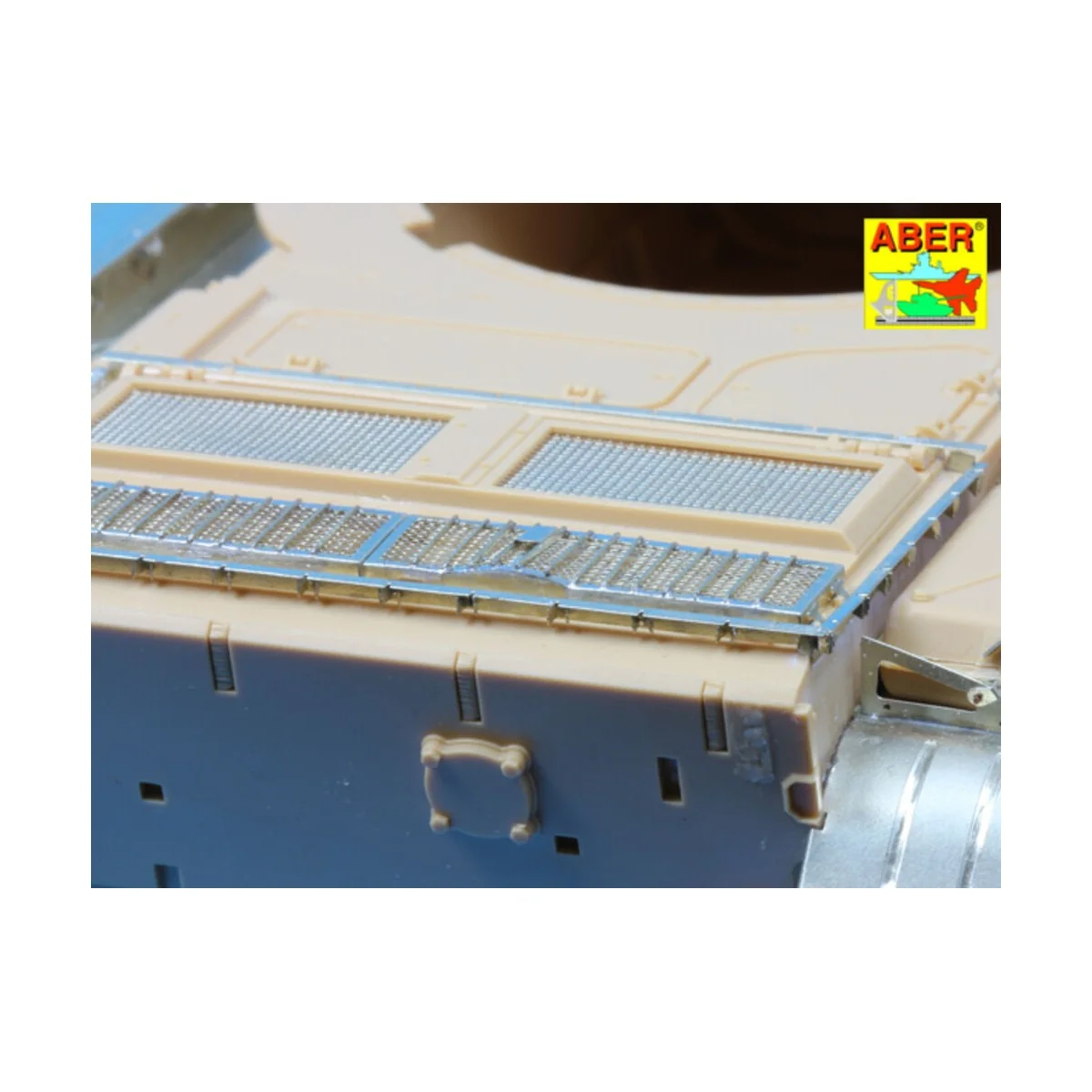 Grilles for Russian tank T-55 also Tiran 5, 1/35 - Aber Models 35G28