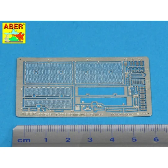 Grilles for T-55A also for ENIGMA, 1/35 - Aber Models 35G29
