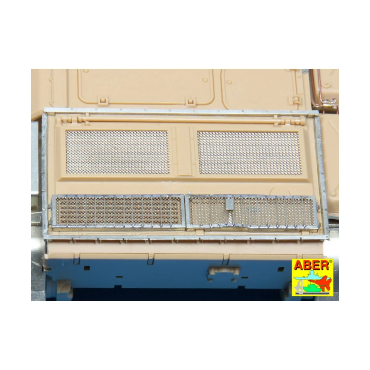 Grilles for Russian tank T-55 also Tiran 5, 1/35 - Aber Models 35G28