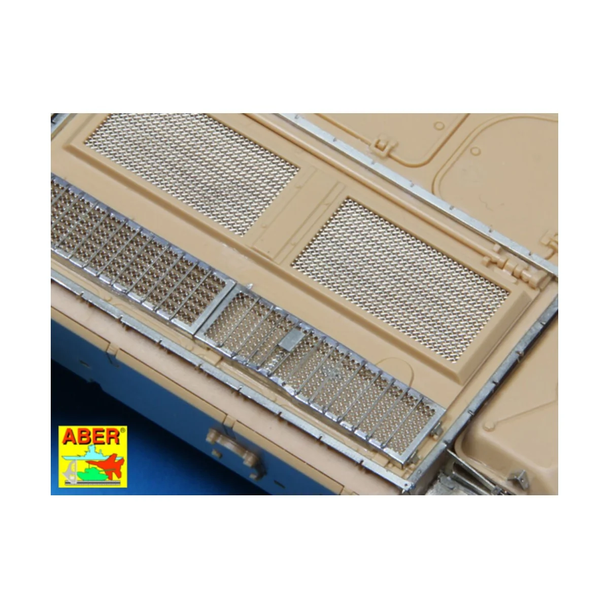 Grilles for Russian tank T-55 also Tiran 5, 1/35 - Aber Models 35G28