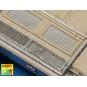 Grilles for Russian tank T-55 also Tiran 5, 1/35 - Aber Models 35G28