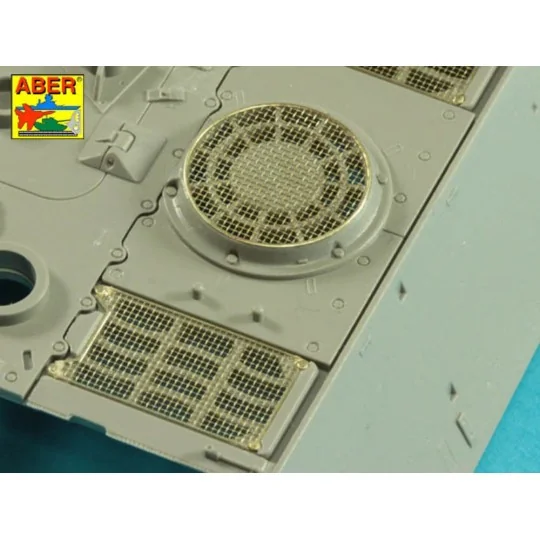 Grilles for Sd.Kfz.186 Jagdtiger, 1/35 - Aber Models 35G25