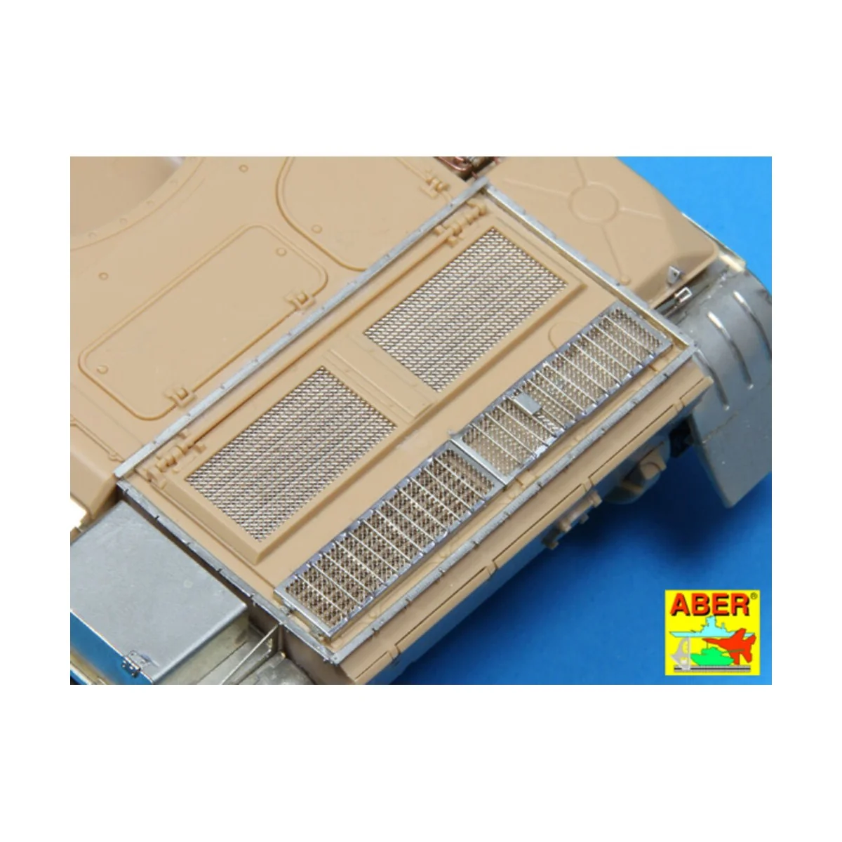 Grilles for Russian tank T-55 also Tiran 5, 1/35 - Aber Models 35G28