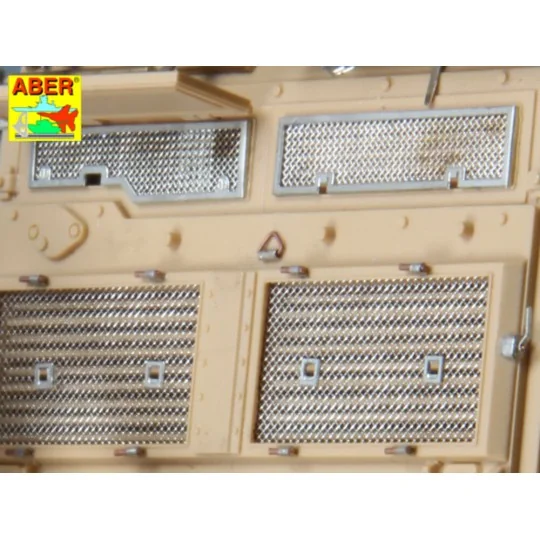Grilles for T-55A also for ENIGMA, 1/35 - Aber Models 35G29