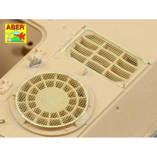 Gtilles for Panther D, 1/35 - Aber Models 35G30